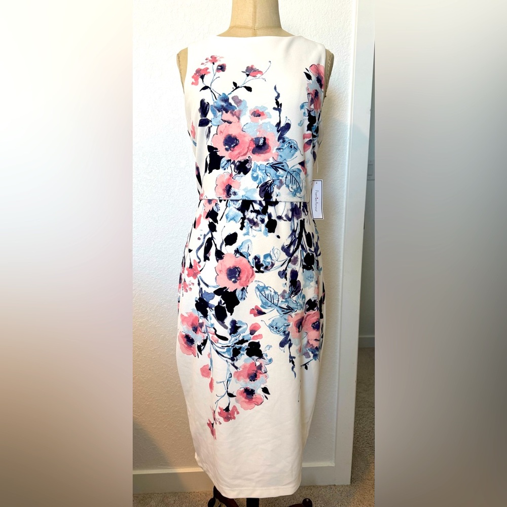 Floral Print Midi Dress